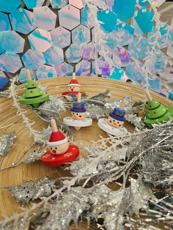 Christmas Spinning Tops - Image 2